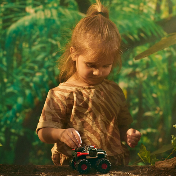 Nikko Rev-Up Monsters - Grey