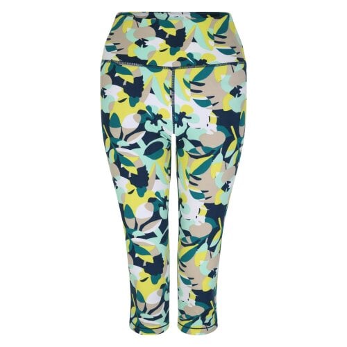 Dare 2B Womens Influential Petal 3/4 Leggings - Moonlight Denim