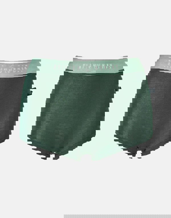 British Boxers Multipack! 4 Pairs of Women's Bamboo Hipster Boxer Briefs – Juniper