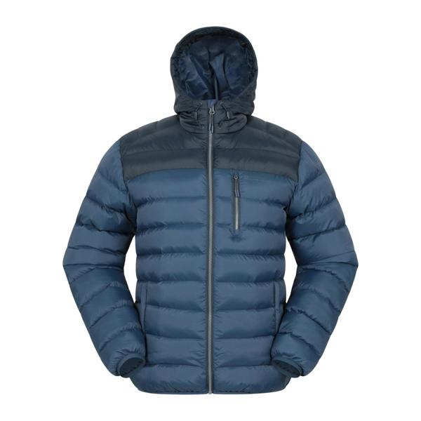 Mountain Warehouse Mens Link Padded Jacket - Dark Blue - 