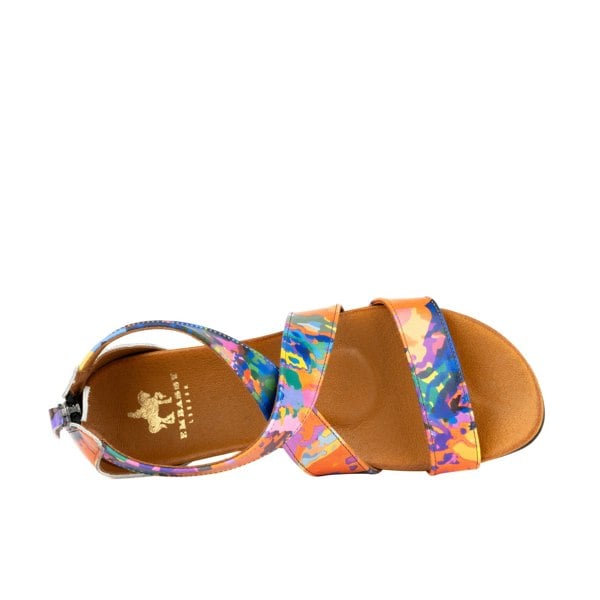 Embassy London Isabella - Summer Colours - Women's leather sandal with padded anatomic insoles