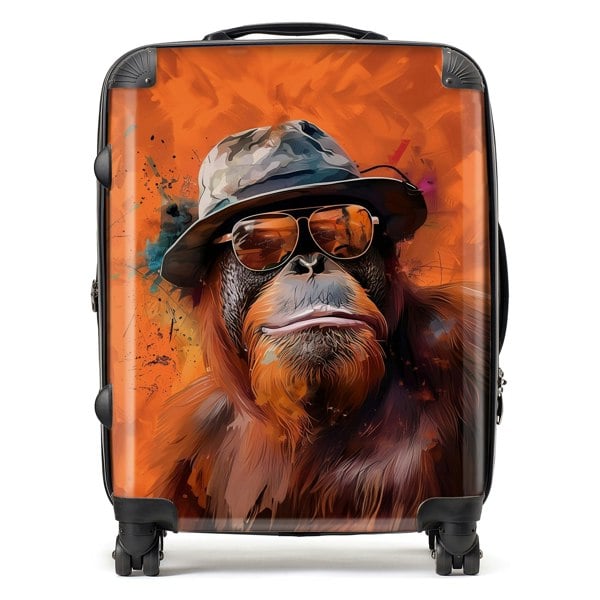 Warren Reed Orangutan In Glasses Suitcase