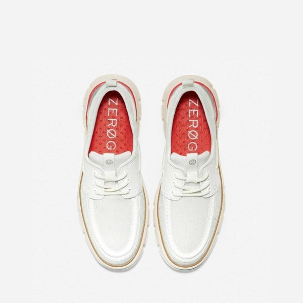 Cole Haan 4.ZeroGrand Regatta Boating Shoe- Blanc de Blanc