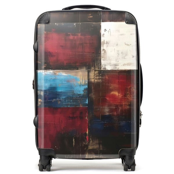 Warren Reed Rustic Harmony In Bold Colours Suitcase