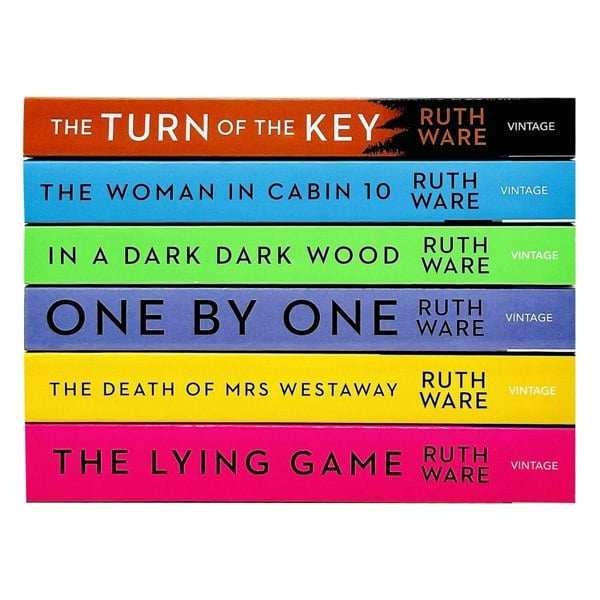 Ruth Ware 6 Book Set The Turn of the Key, The Woman in Cabin 10, In a Dark Dark Wood & more