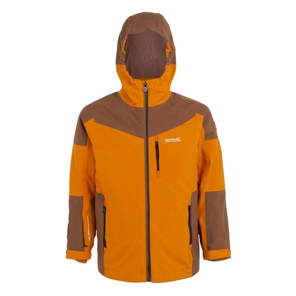 Regatta Boys Trekktain 3 in 1 Jacket - Fox/Dark Brown