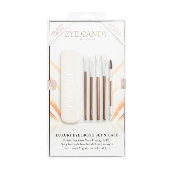 Eye Candy Luxury Eye Brush Set & Case