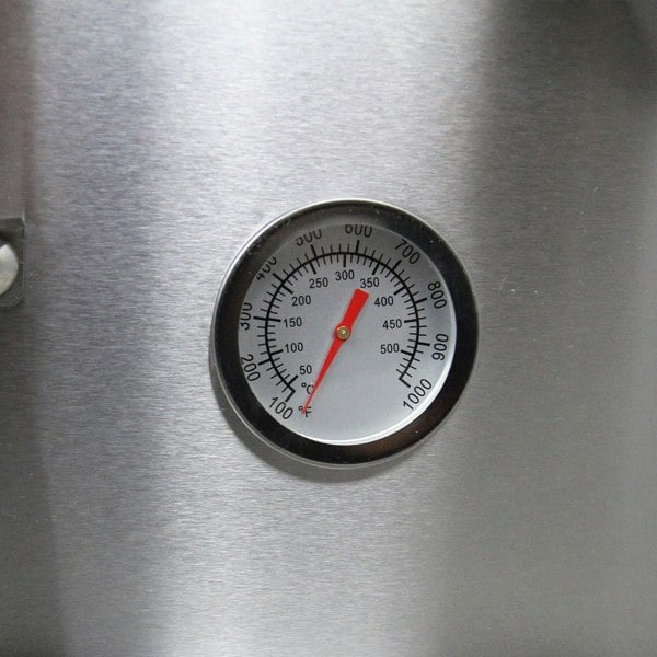 Monstershop Table Top Pizza Oven & Aluminium Corner Sofa Set - Anthracite Grey