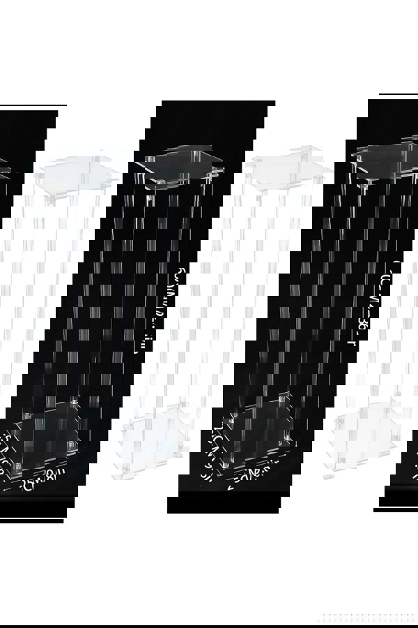 Living and Home Acrylic Wedding Center Flower Rack