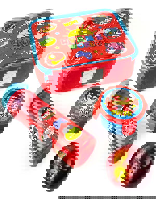 Ryans World Boys Red Lunch Bag Bottle and Snack Pot (One Size)