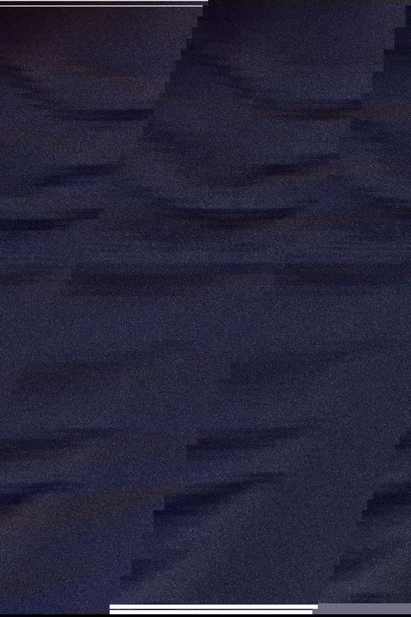 Satin Corsage Scuba Crepe Midi Dress - Black DR4254