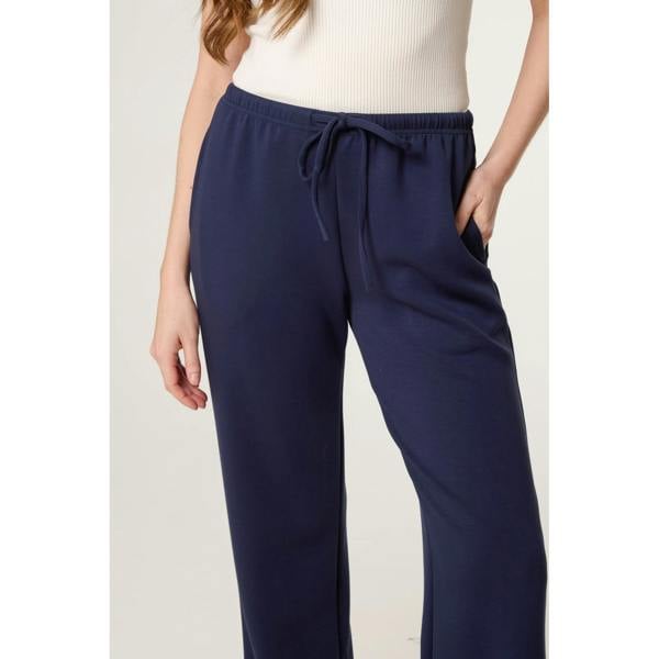 Blue Vanilla Drawstring Soft Jersey Joggers