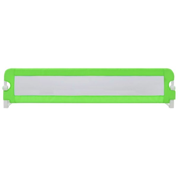 Berkfield Toddler Safety Bed Rail Green 180x42 cm Polyester