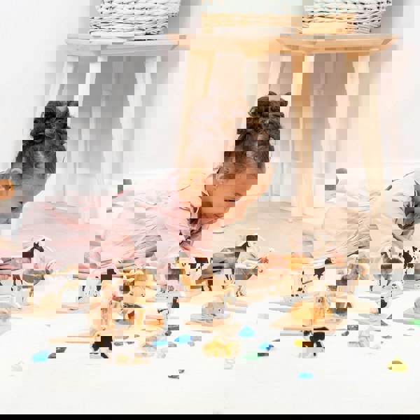 tickit Wooden Domestic Animal Blocks