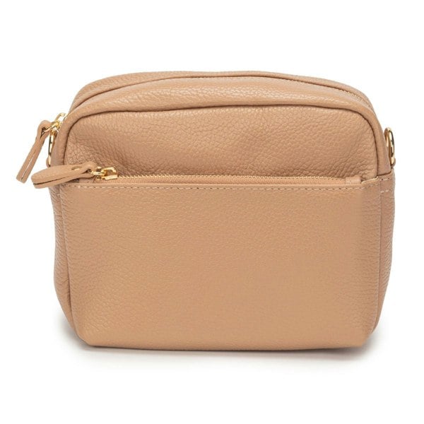 Elie Beaumont Crossbody Town Bag Camel