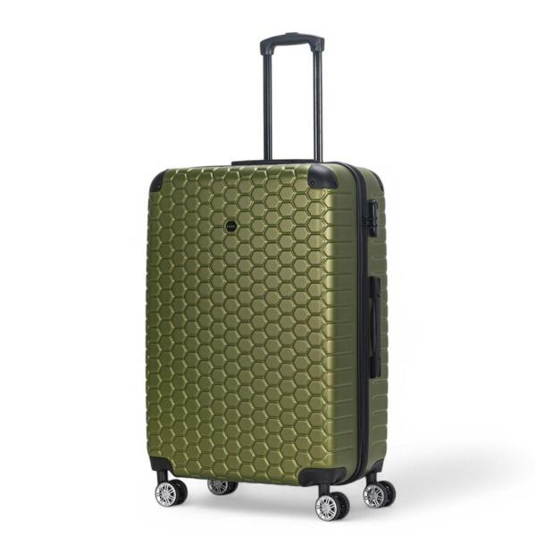 Eagle Luggage Hard Shell ABS 8 Wheel Luggage Travel Cabin Holiday Bags Suitcase Set