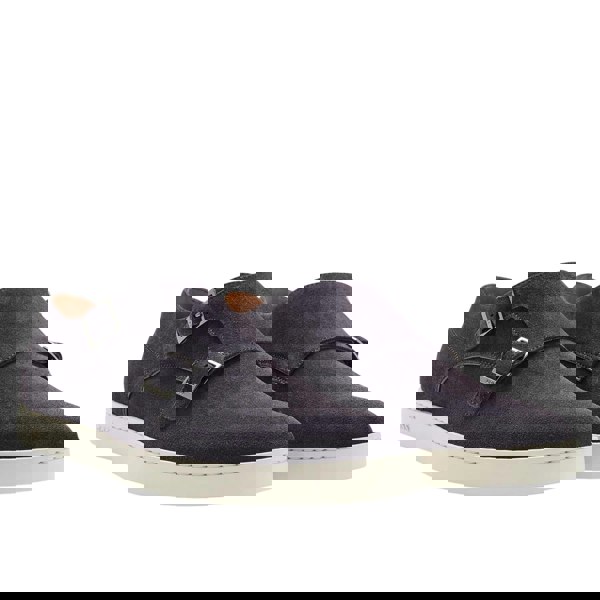 Boss Mens Devin Suede Oxford Shoes - Dark Blue