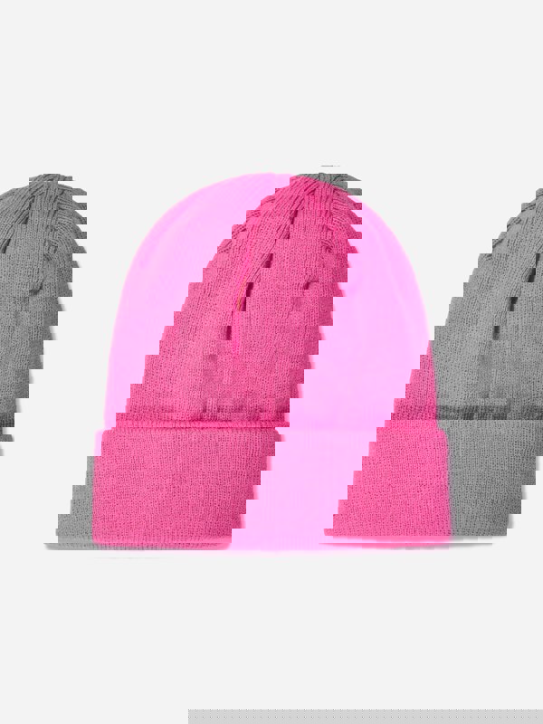 Nike Girls Futura Beanie Hat And Gloves Set in Pink