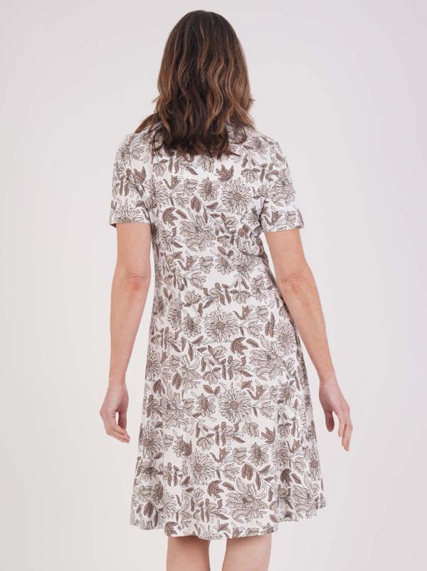 TIGI Persian Floral Print Dress