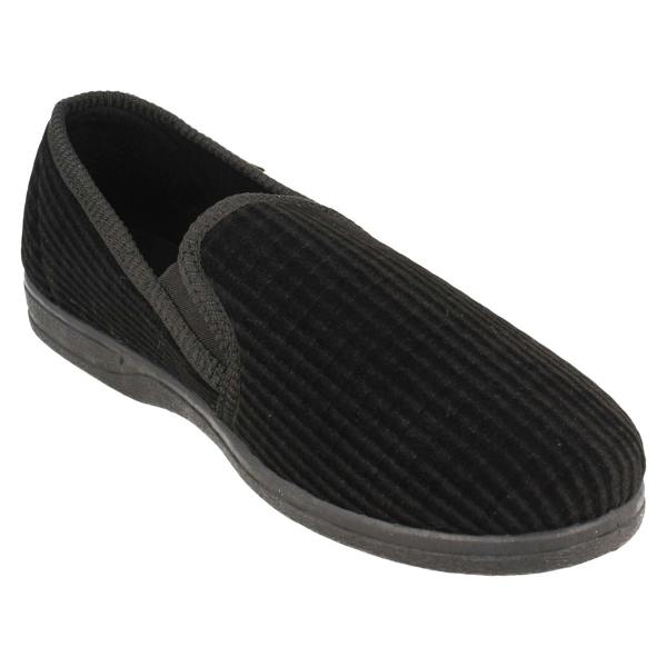 Rosebank Mens Rosebank Twin Gusset Indoor Slippers Ashley