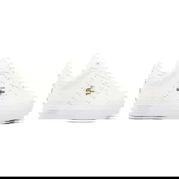 Lacoste Powercourt 2.0 Leather Women's Trainers - White