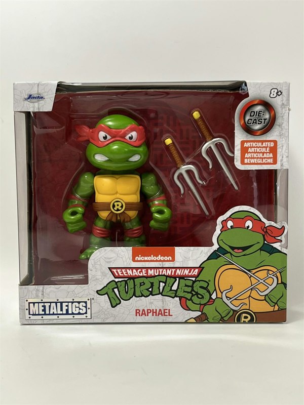 tmnt teenage mutant ninja turtles raphael 4 inch figure jada 253283001