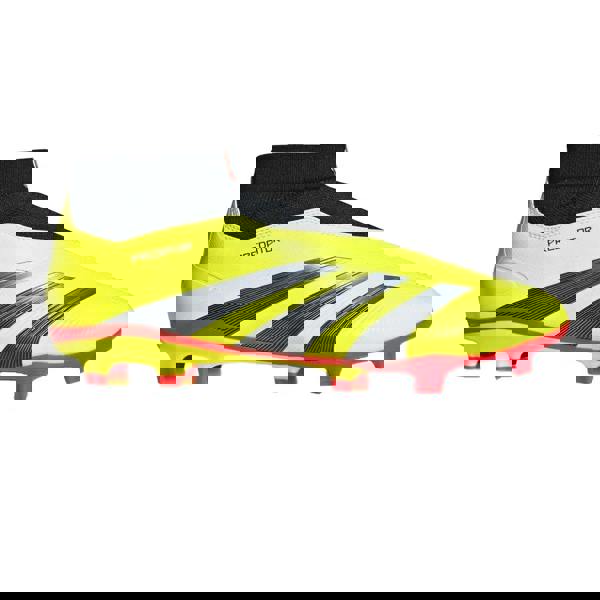 Adidas Unisex Adult Predator League Slip-on Football Firm Ground Boots - Yellow/Black/Red