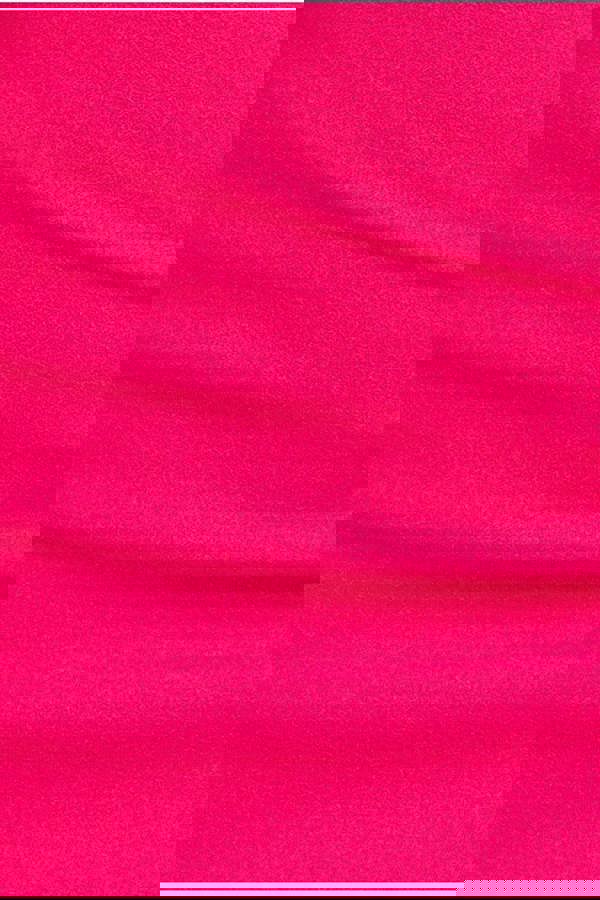 Satin Corsage Scuba Crepe Midi Dress - Magenta DR4254