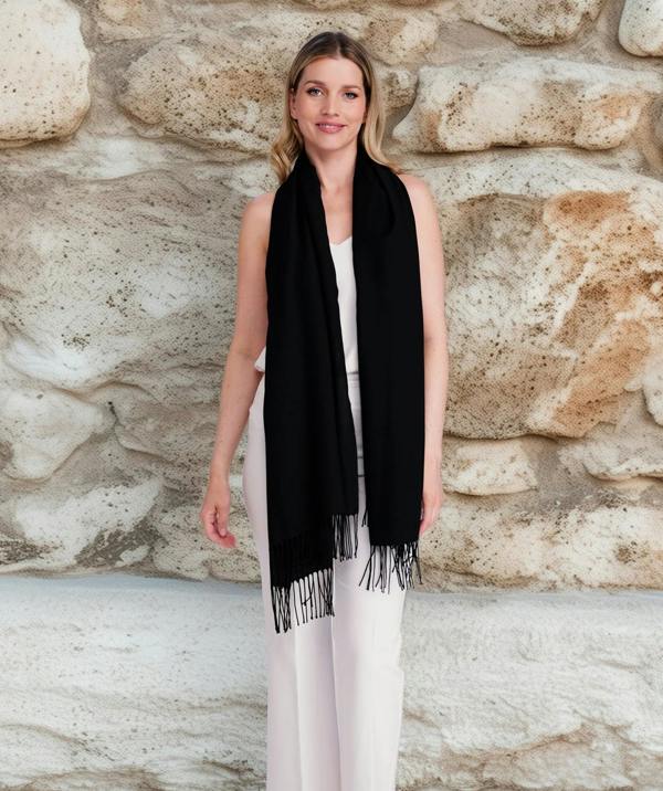 Pia Rossini Pia - Italian Pashmina - Black