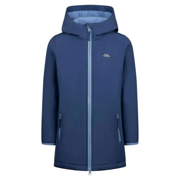 Trespass Girls Brennagh Soft Shell Jacket - Blue Tone - 