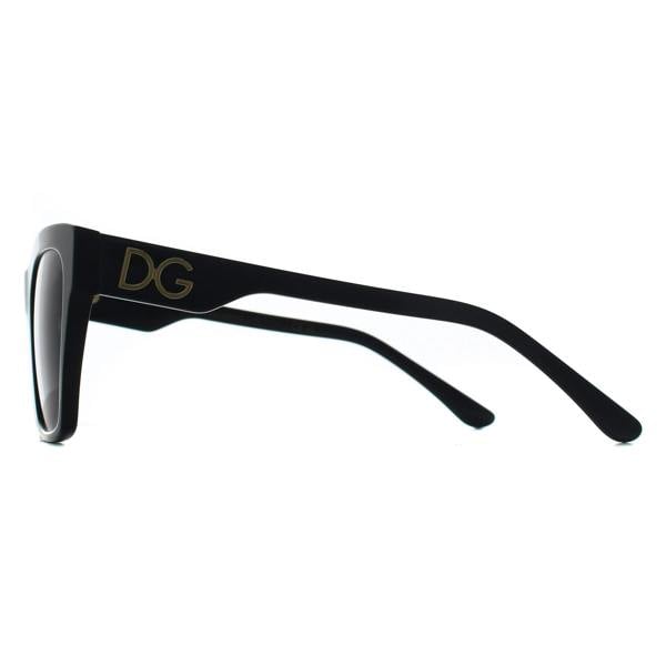 Dolce & Gabbana Sunglasses DG4384 501/8G Black Grey Gradient