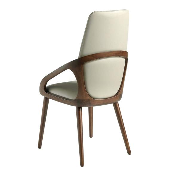 Angel Cerdá Cream Leatherette Chair 4066