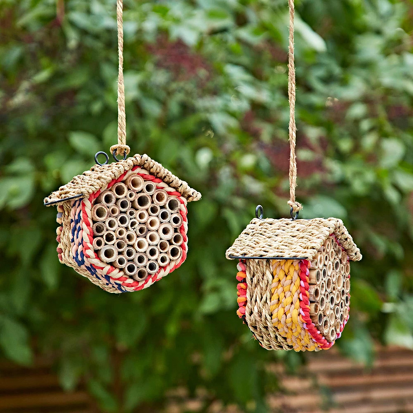 Paper High Hexagonal Recycled Cotton Insect & Bee House
