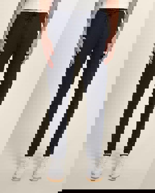 Larsson & Co Pique Interlock Turn Up Jogger