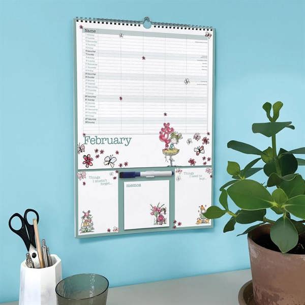 Tracey Russell A3 Family Planner 2027, Family Planners, Month To View, Family, Gift
