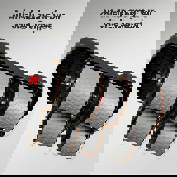 Centra Healthy Belly Wheel Auto Rebound Ab Roller 4 Wheel Soft Elbow Knee Pads