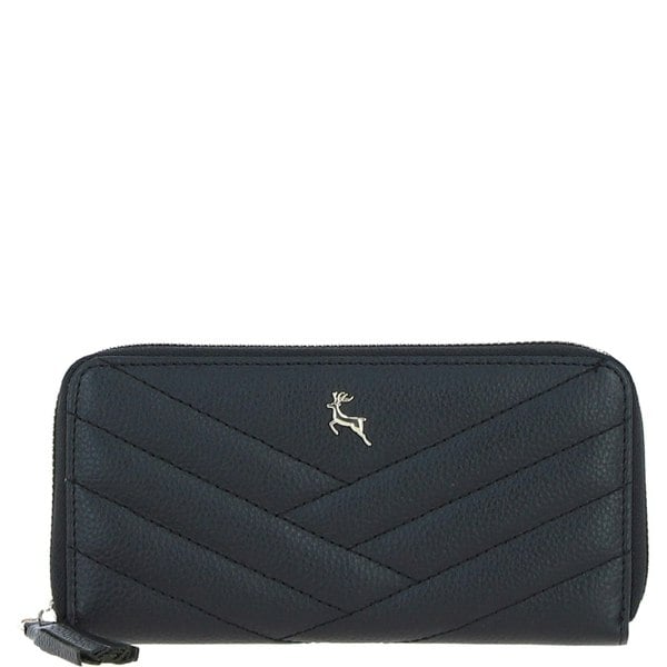 Luxury Real Leather RFID-Protected Purse: 32049