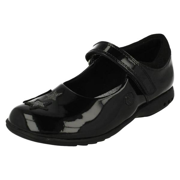 Clarks Girls Clarks School Shoes with Lights Trixi Bee