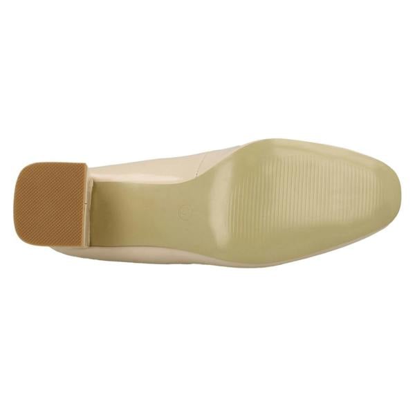 Anne Michelle Ladies Anne Michelle Mid Chunky Heel Court Shoes