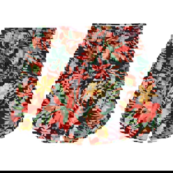 Animal Womens/Ladies Sand Dune Recycled Printed Shorts - Black - 