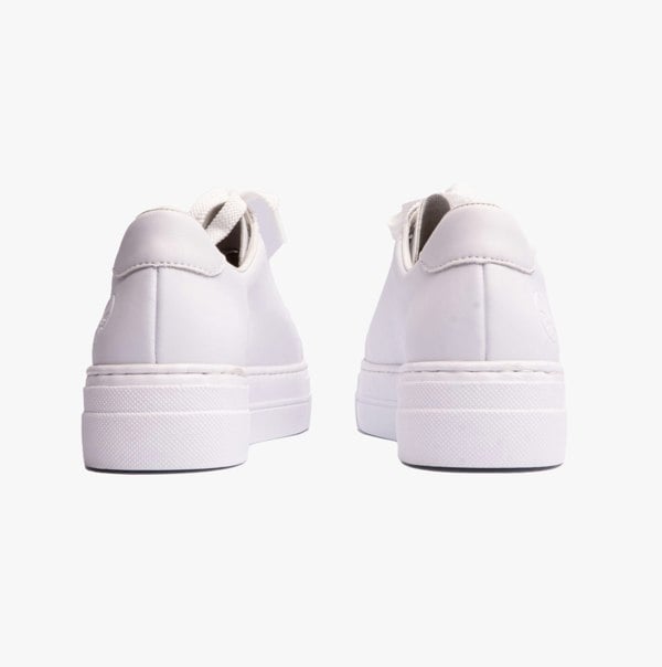 Rieker Womens Zip Shoes - White (N4921-81)