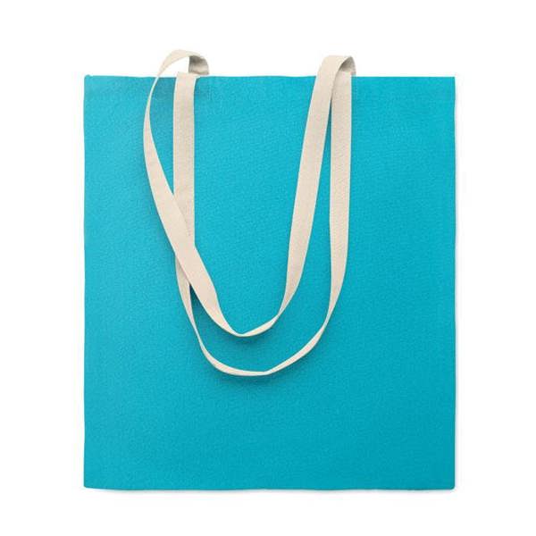 MidOcean Zevra Colour Cotton Shopper Bag - Turquoise - 