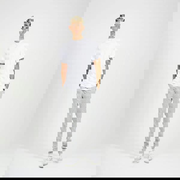 Brave Soul Grey Straight Leg Open Hem Joggers - Grey Image 3