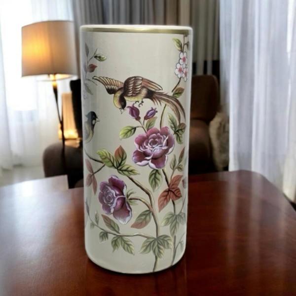 18" CERAMIC UMBRELLA STAND