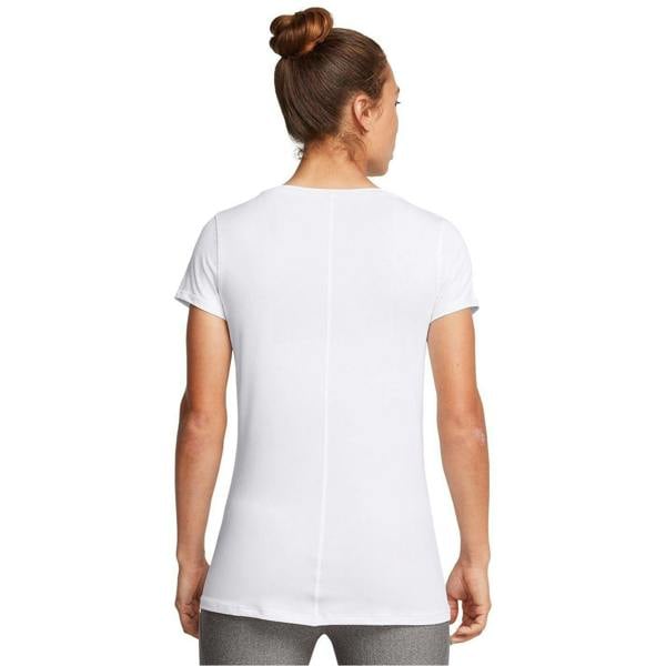 Under Armour Womens/Ladies Performance HeatGear Short-Sleeved Training T-Shirt - White - 