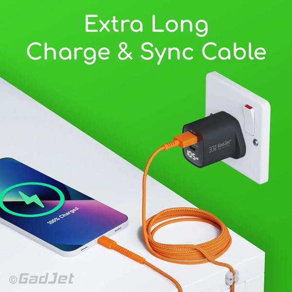 Extra Long 3m USB-A to Lightning Cable