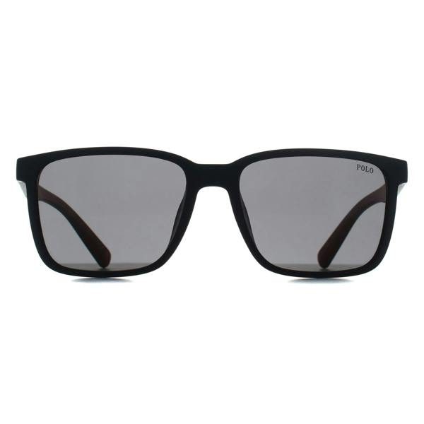 Polo Ralph Lauren Sunglasses PH4189U 537587 Matte Black Dark Grey