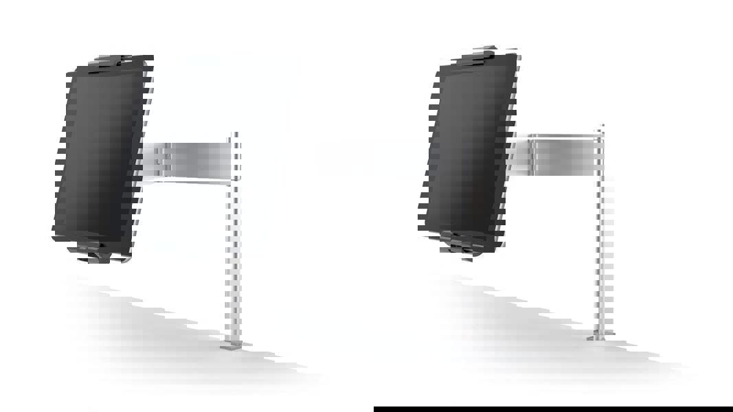 Durable Aluminium Tablet Holder iPad Bed Table Clamp | Lockable & Rotatable