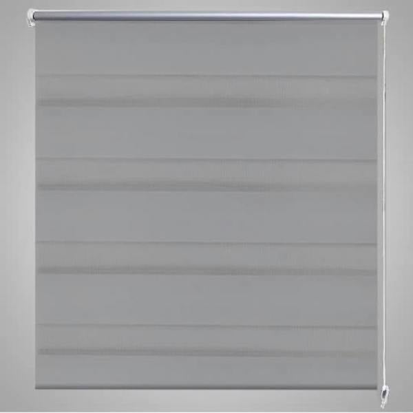 Berkfield Zebra Blind 70 x 120 cm Grey