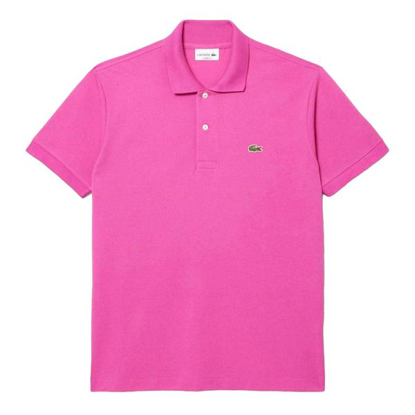 Lacoste Mens L.12.12 Original Polo Shirt - Pink - 